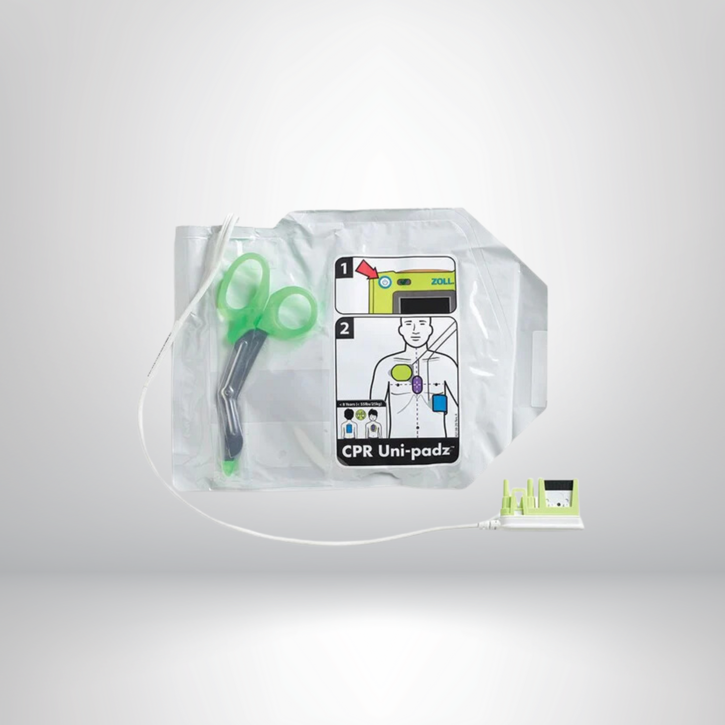CPR Uni-padz III – Électrodes universelles