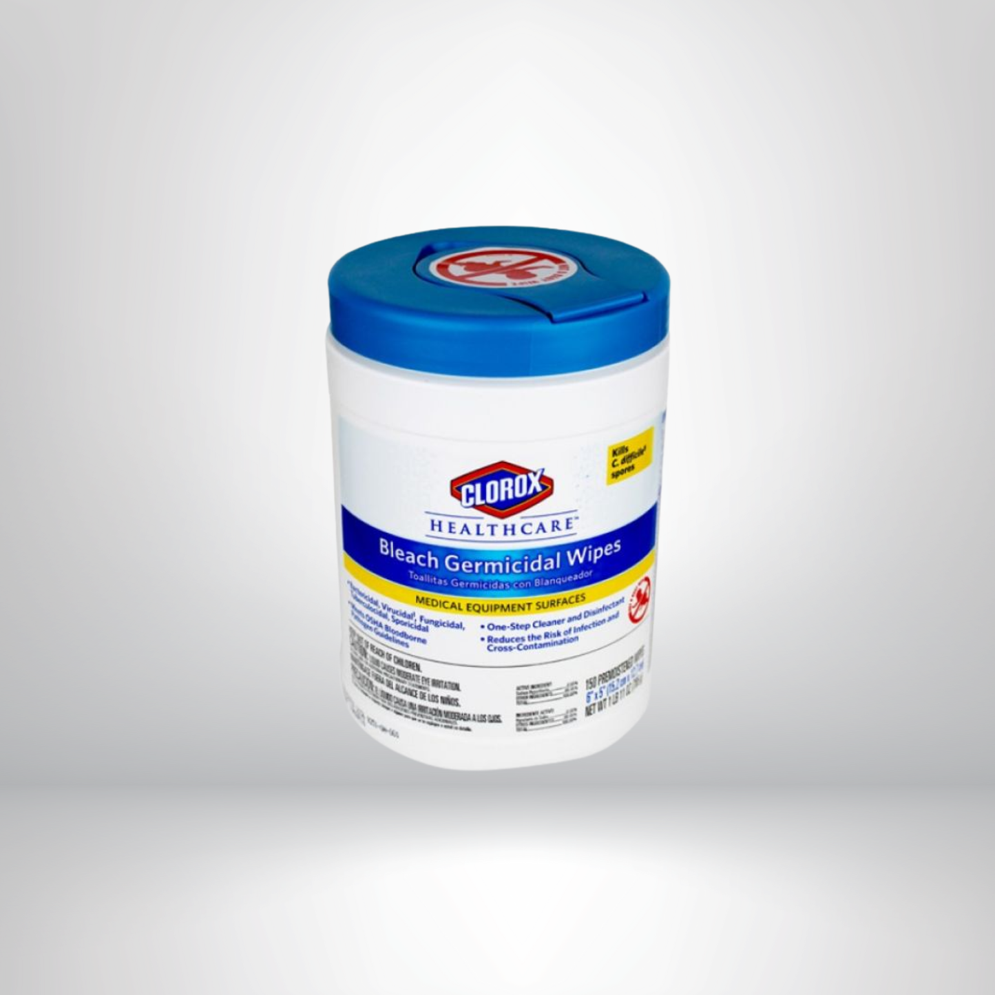 Lingette désinfectante de surface Clorox Bleach