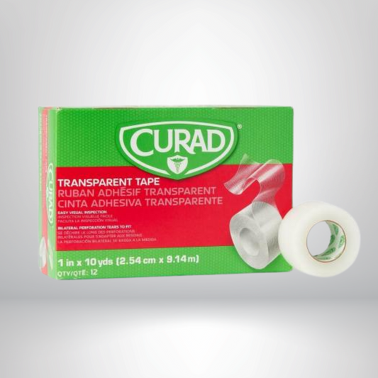 Ruban adhésif transparent Curad - 2.5 cm / 1 po