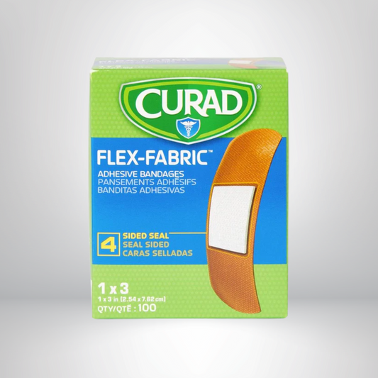 Pansements adhésifs CURAD Flex-Fabric - 1 x 3 po
