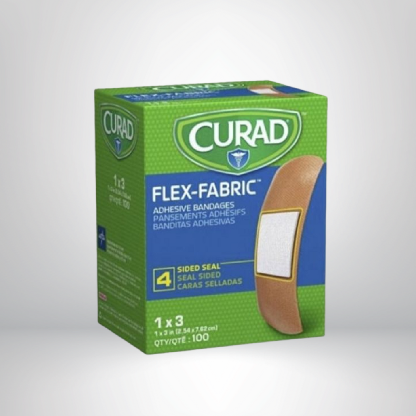 Pansement adhésif 1 x 3 po - Bte 100