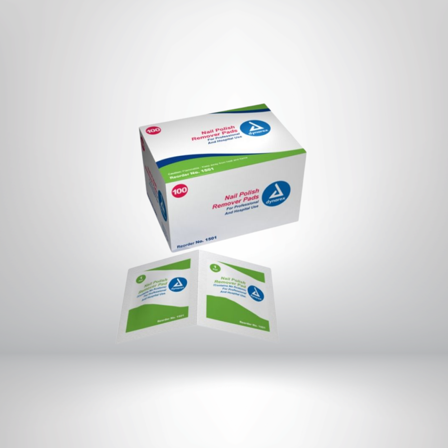 Tampon dissolvant de vernis