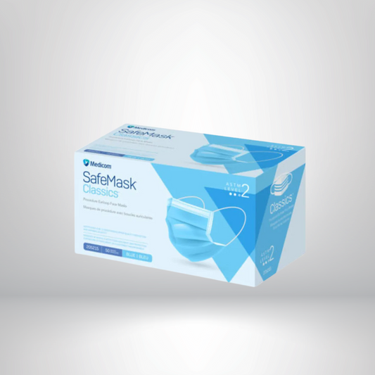 Masque de protection ASTM 2 - Bleu (BTE 50)