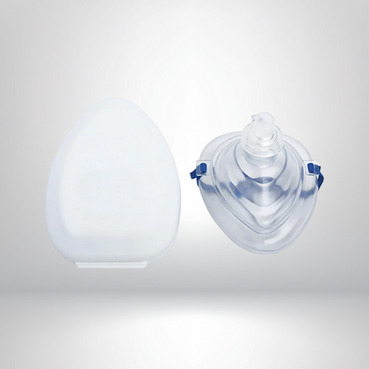 Masque de poche adulte (avec O2 et valve)