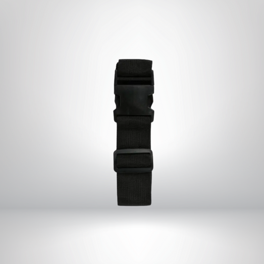 Sangles noires pour planche dorsale 2/set