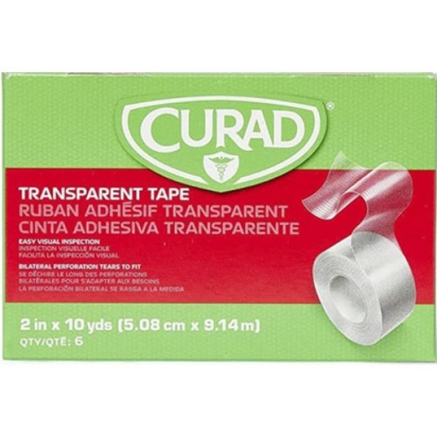 Ruban adhésif transparent Curad - 2.5 cm / 1 po